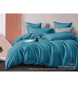 ТЕМНО-БИРЮЗОВЫЙ Сатин Премиум гладкокрашеный